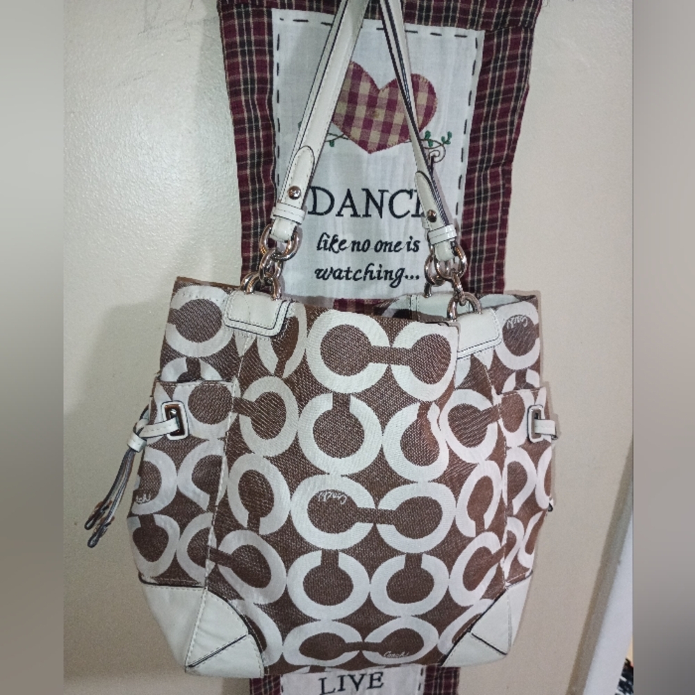 Rare Style Coach 1473 Denim Expresso Bag